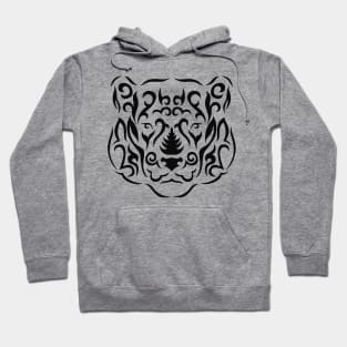 Tiger in tribal style Hoodie